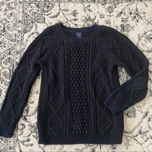 Gap cable knit sweater